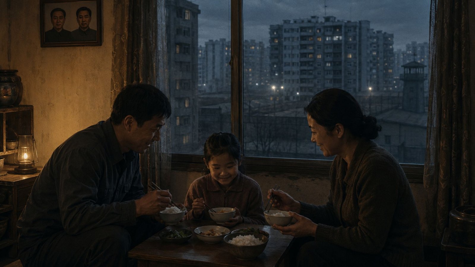 Os habitantes da Coreia do Norte são felizes?